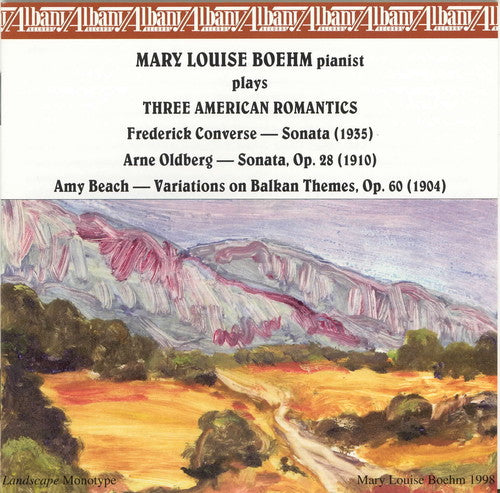 Converse / Oldberg / Beach / Boehm - Sonata For Piano 1 / Sonata In B Flat Minor - Music CD