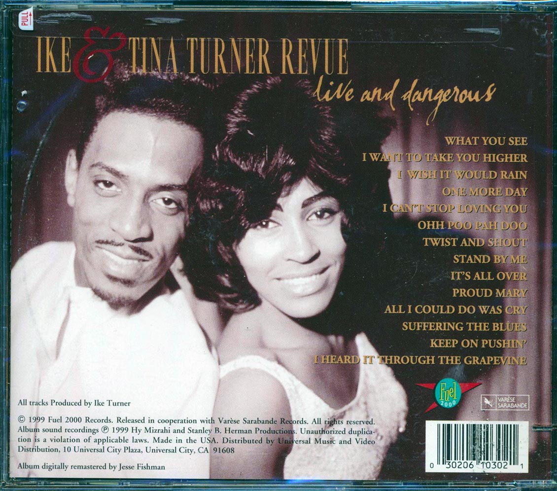 Ike & Tina Turner - Ike & Tina Turner Revue: Live And Dangerous (marked/ltd stock) Music CD