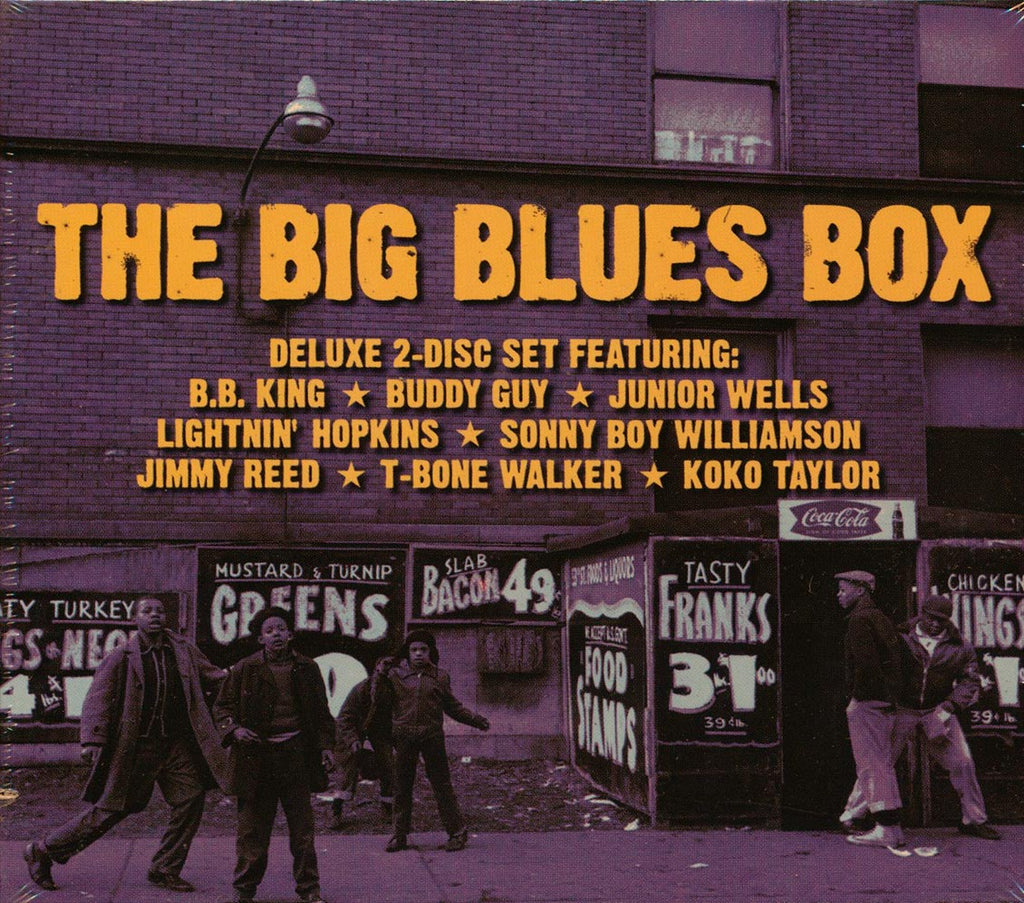 BB King, Lightnin' Hopkins, Sonny Boy Williamson, Koko Taylor, Etc. - The Big Blues Box: American Blues Volumes 1 & 2 (28 tracks) (2xCD) (marked/ltd stock) Music CD