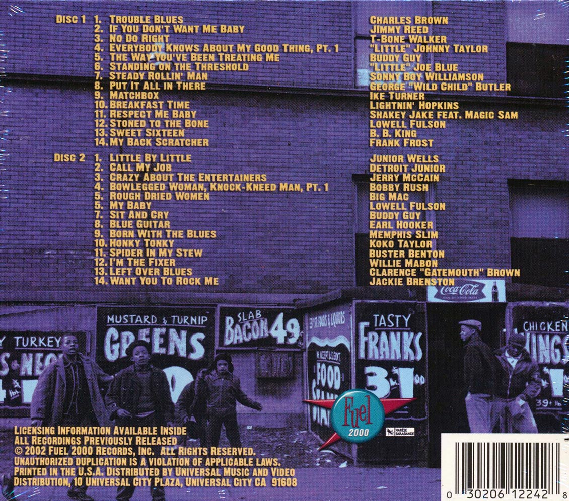 BB King, Lightnin' Hopkins, Sonny Boy Williamson, Koko Taylor, Etc. - The Big Blues Box: American Blues Volumes 1 & 2 (28 tracks) (2xCD) (marked/ltd stock) Music CD