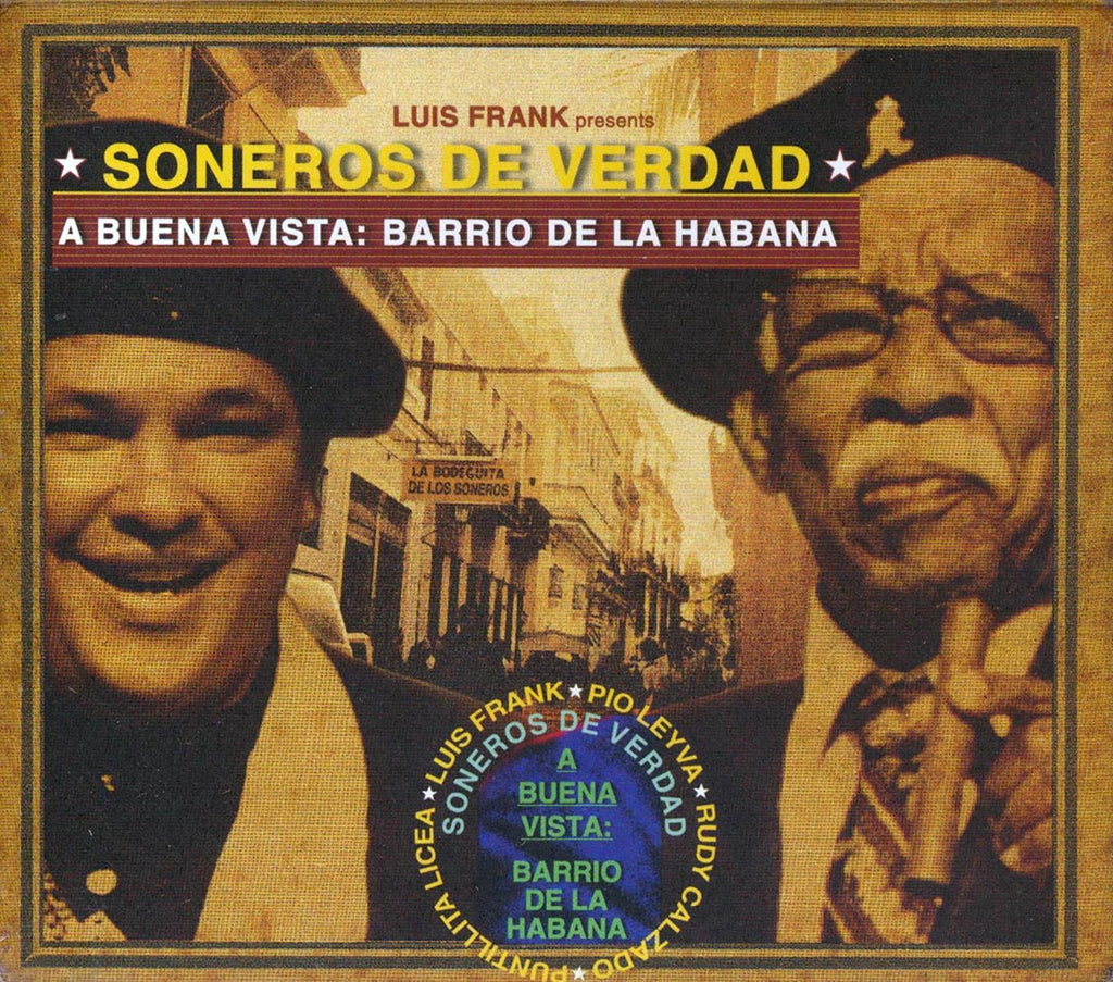 Soneros De Verdad - A Buena Vista: Barrio De La Habana (incl. large booklet) Music CD