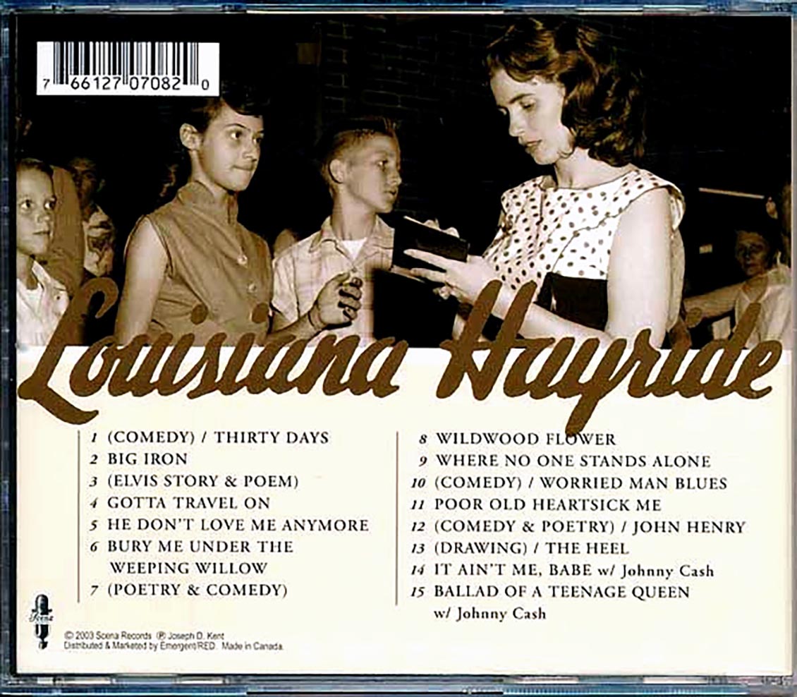 June Carter - Live Recordings From The Louisiana Hayride Music CD