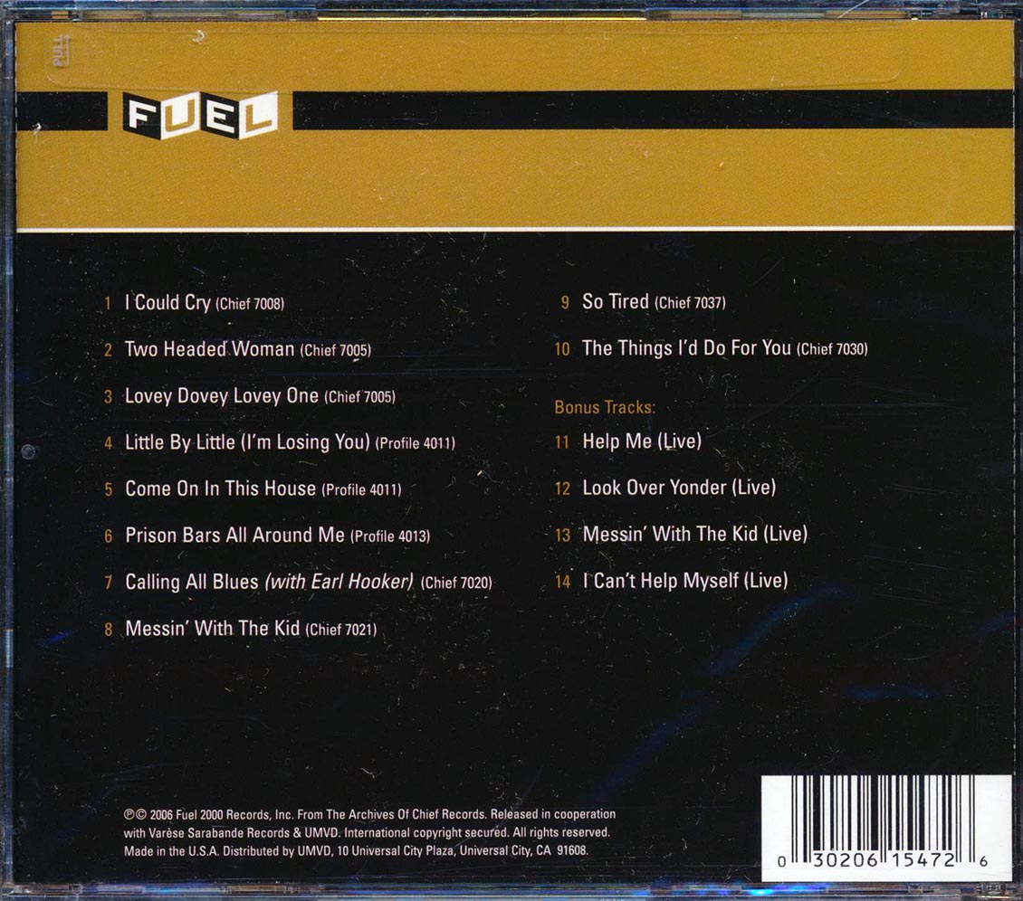 Junior Wells - An Introduction To Jr. Wells Music CD