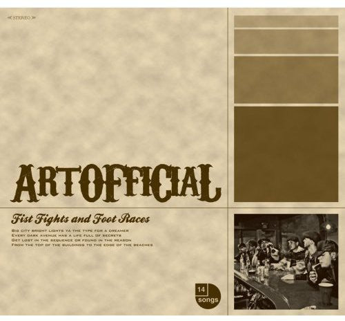 Artofficial - Fist Fights & Foot Races - Music CD