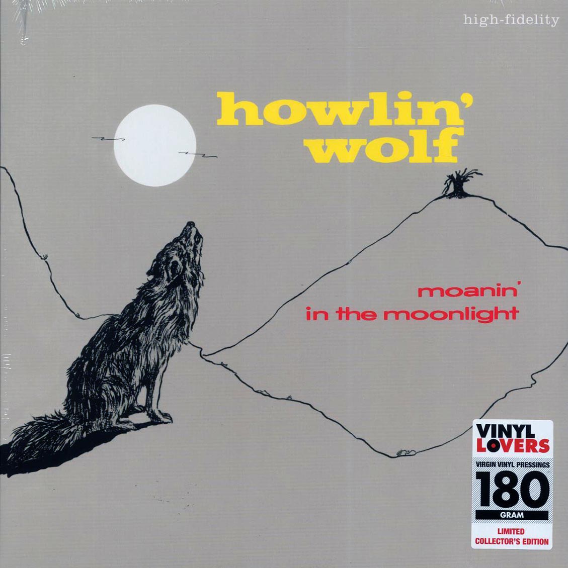 Howlin' Wolf - Moanin' In The Moonlight (+4 bonus tracks) (ltd. ed.) (180g) Vinyl Record