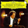 Mendelssohn / Levine - Symphonies 3 & 4 - Music CD