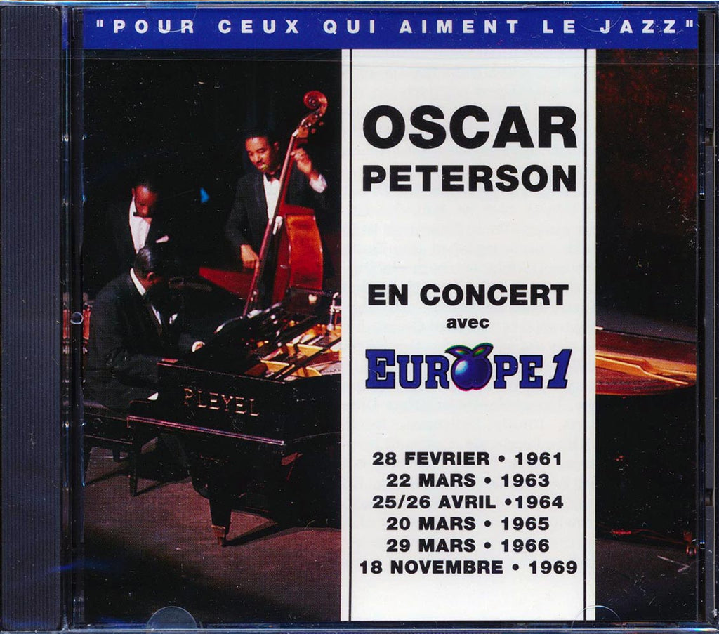 Oscar Peterson - En Concert Avec Europe 1 1961-1969 Music CD