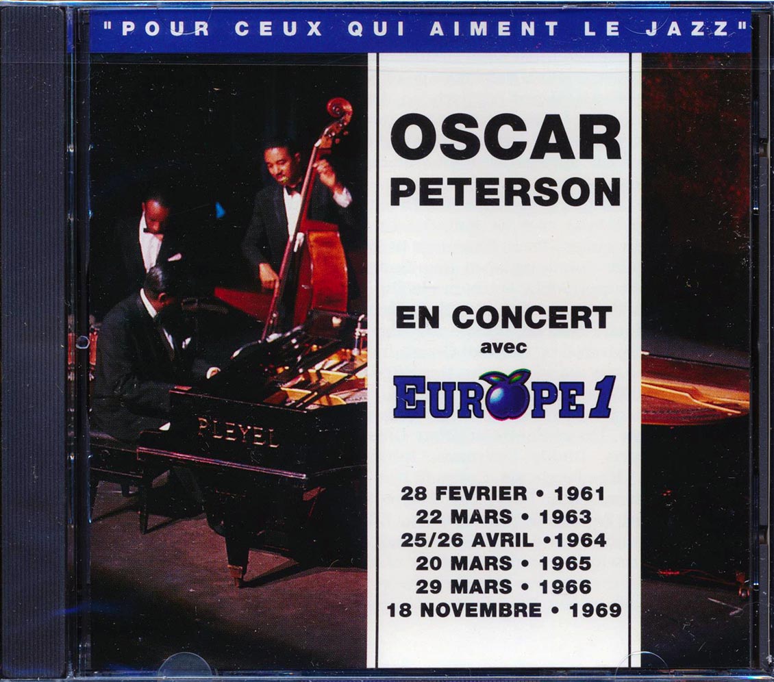Oscar Peterson - En Concert Avec Europe 1 1961-1969 Music CD