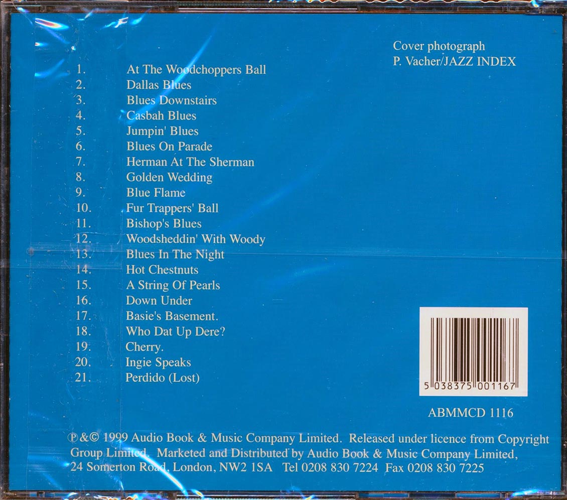 Woody Herman - Who Dat Up Dere? (21 tracks) Music CD