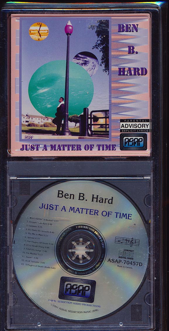 Ben B Hard - Just A Matter Of Time (orig. longbox packaging) Music CD