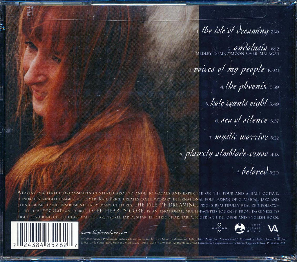 Kate Price - The Isle Of Dreaming Music CD