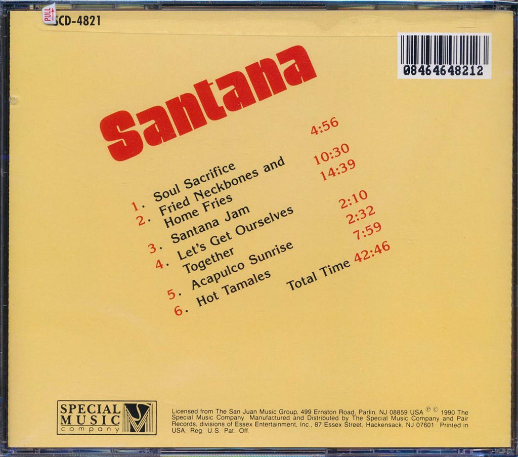 Santana - Soul Sacrifice Music CD