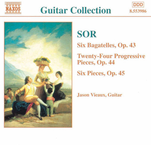 Sor / Vieaux - Complete Guitar Music 10 - Music CD