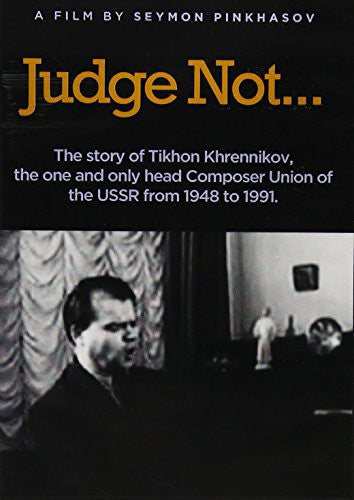 Judge Not - Judge Not - DVD