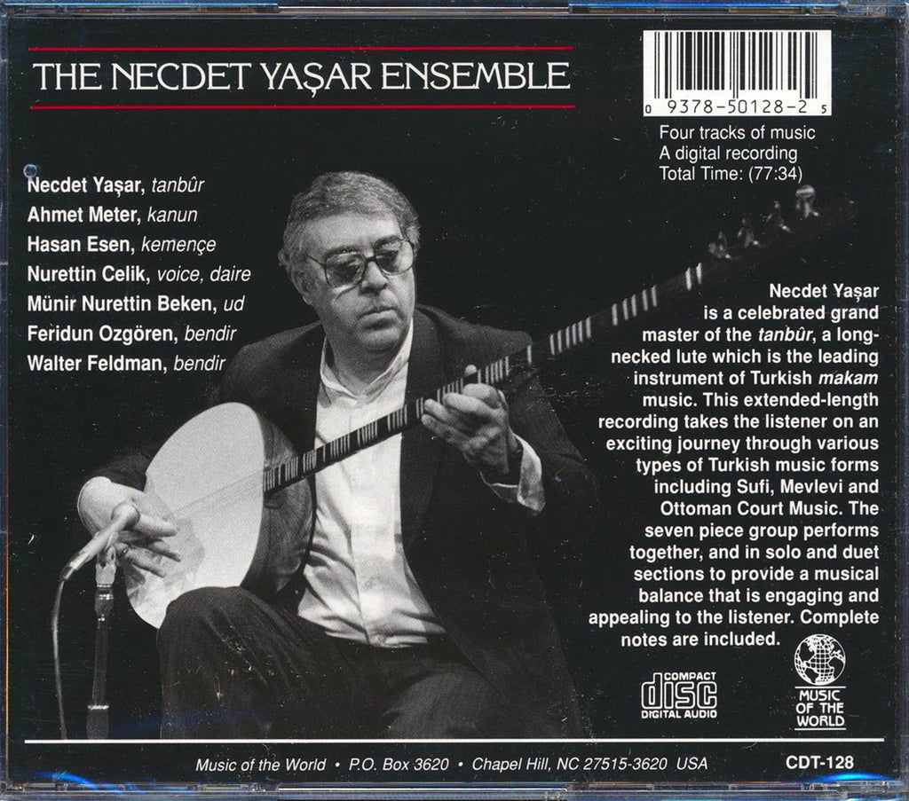Necdet Yasar Ensemble - Music Of Turkey Music CD