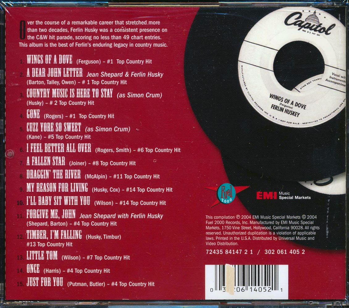 Ferlin Husky - Absolutely The Best (marked/ltd stock) Music CD