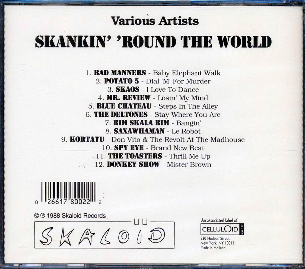 Bad Manners, The Toasters, Potato 5, Etc. - Skankin' 'Round The World Music CD