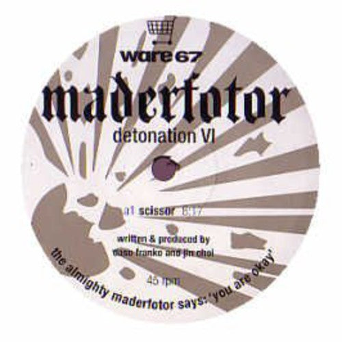 Maderfotor - Detonation 6 - Vinyl Record