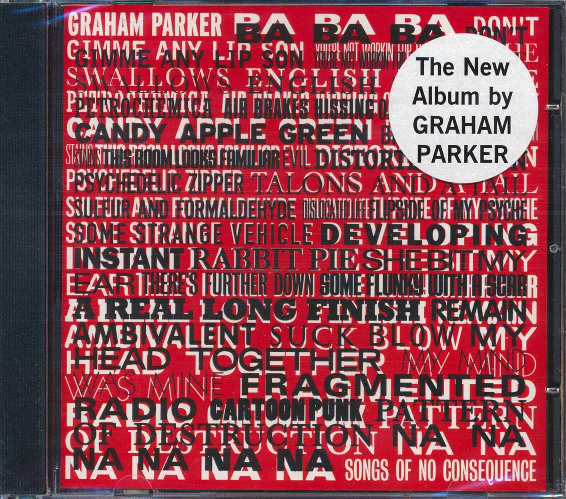 Graham Parker - Songs Of No Consequence Music CD