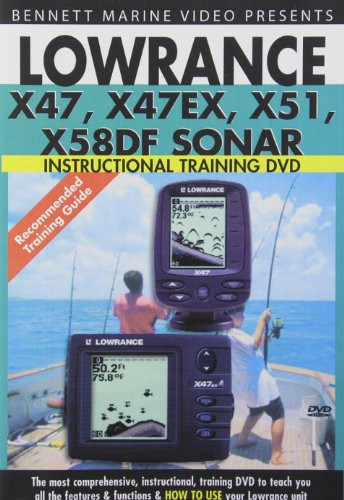 Lowrance X47 X47ex X51 X58df Sonar - Lowrance X47 X47ex X51 X58df Sonar - DVD