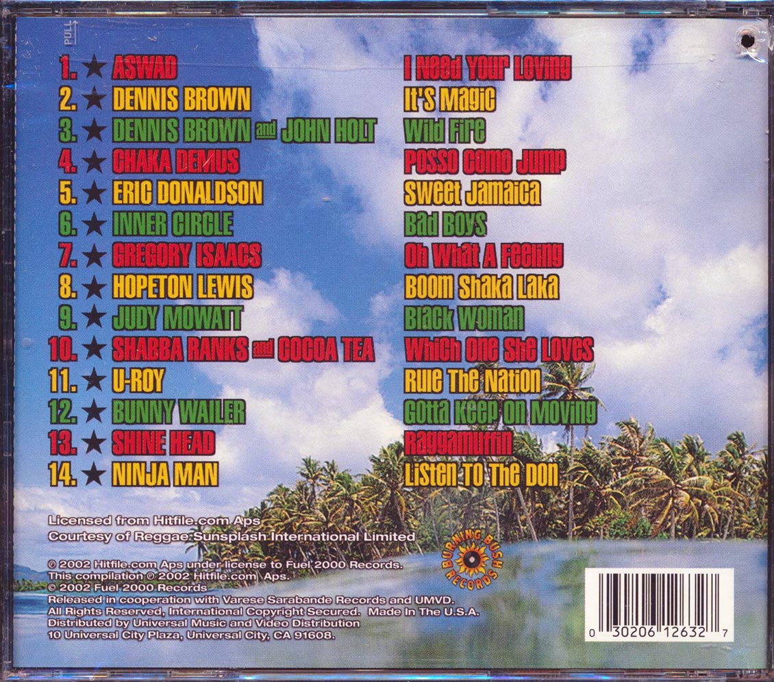 Gregory Isaacs, Bunny Wailer, Aswad, Inner Circle, Etc. - Reggae Sunsplash: Montego Bay Mashdown (marked/ltd stock) Music CD