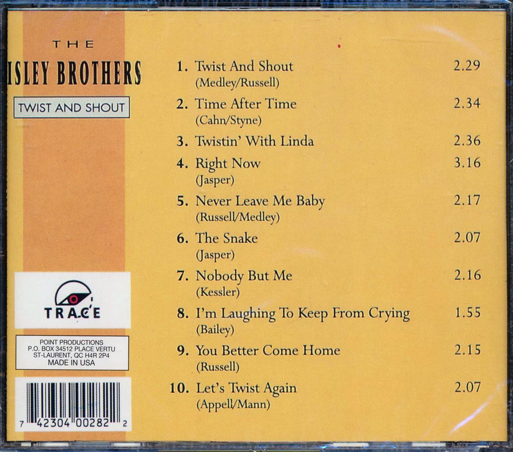 The Isley Brothers - Twist And Shout Music CD