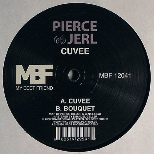 Pierce & Jerl - Cuvee - Vinyl Record