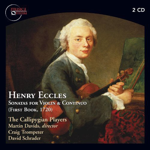 Eccles / Callipygian - Sonatas For Violin & Continuo - Music CD