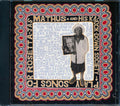 Jas. Mathus And His Knock Down Society - Songs For Rosetta (marked/ltd stock) Music CD