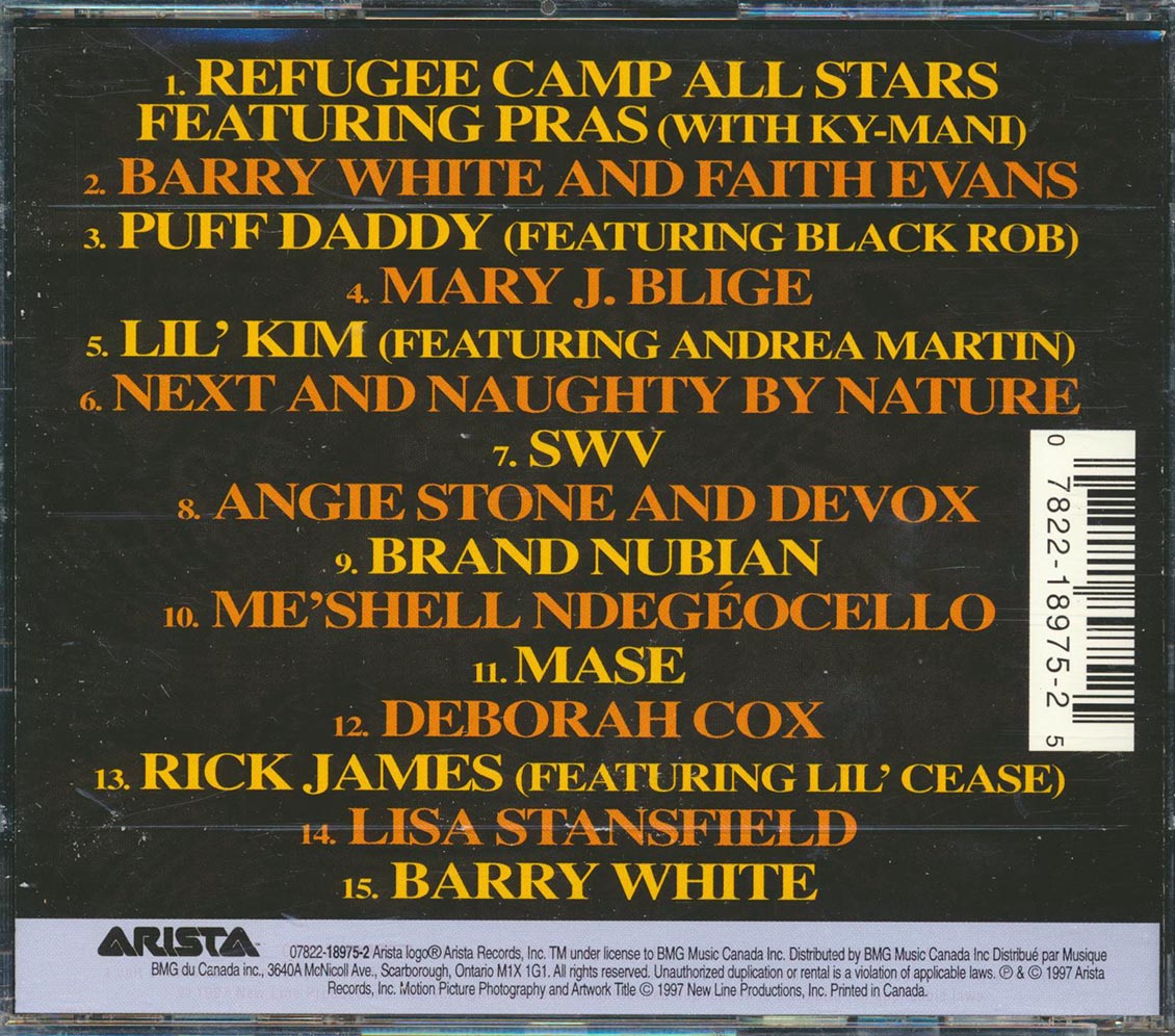 Barry White, Puff Daddy, Mary J Blige, Lil' Kim, Etc. - Money Talks: The Album Music CD