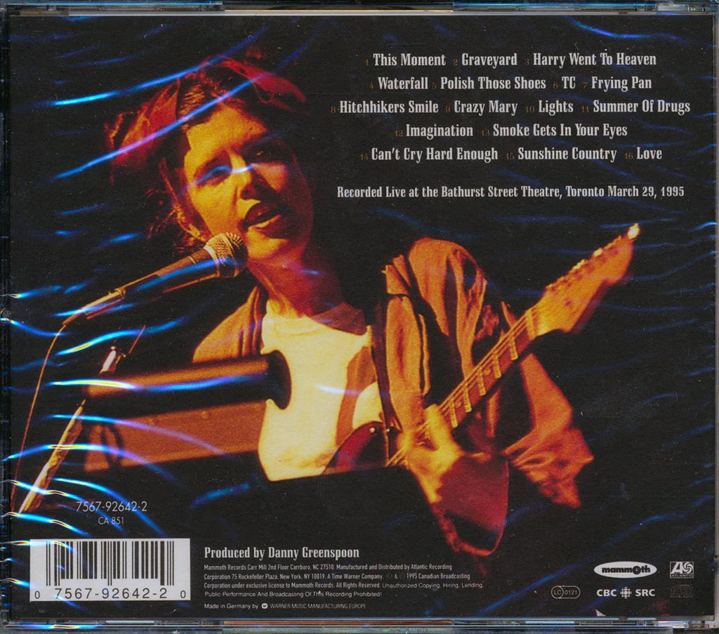 Victoria Williams - This Moment In Toronto With Victoria Williams & The Loose Band Music CD