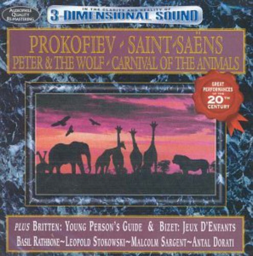 Stokowski / Caston / Sargent / Dorati - Peter & Wolf / Saint Saens / Carnival Of Animals - Music CD
