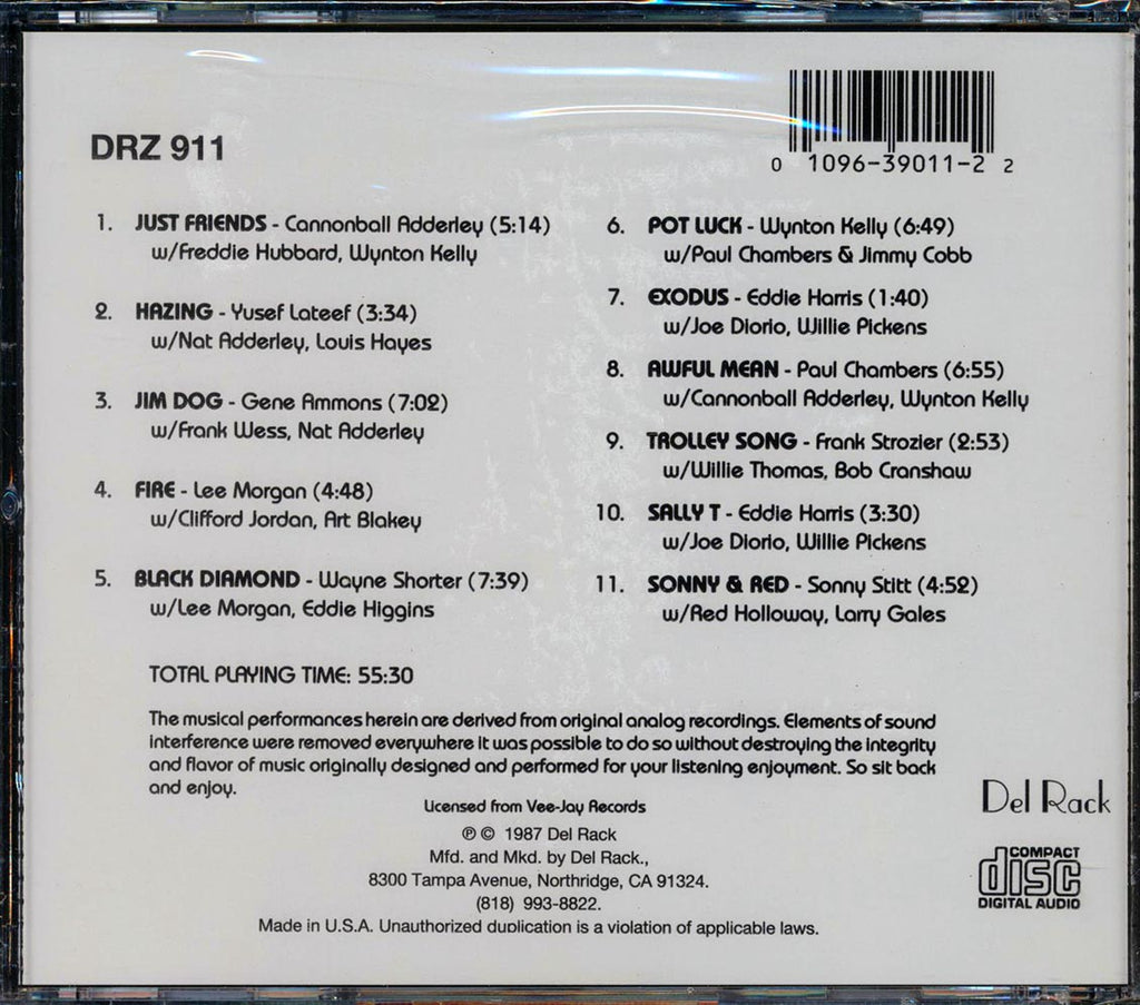 Wynton Kelly, Red Holloway, Lee Morgan, Sam Jones, Etc. - Fire Music CD