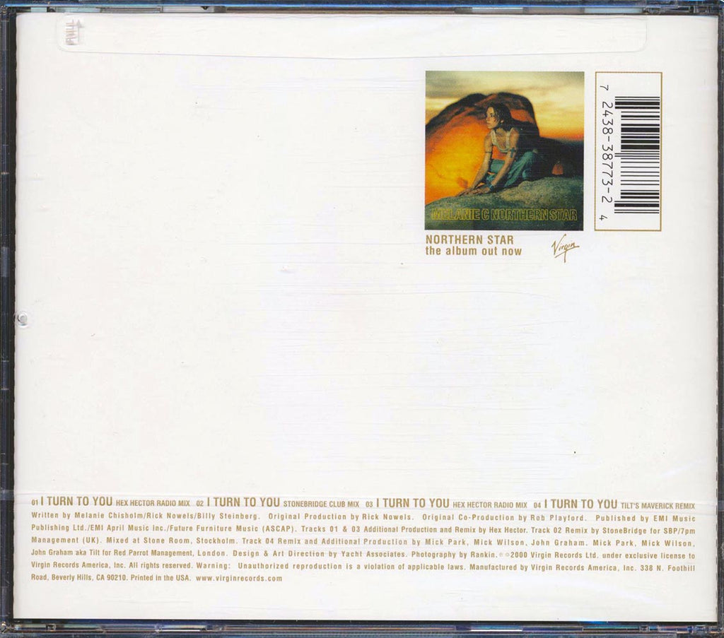 Melanie C - I Turn To You Music CD