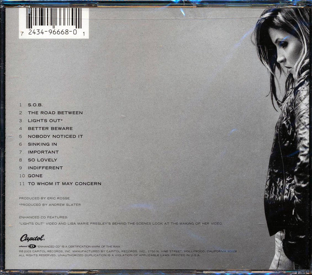 Lisa Marie Presley - To Whom It May Concern (ltd. ed.) Music CD