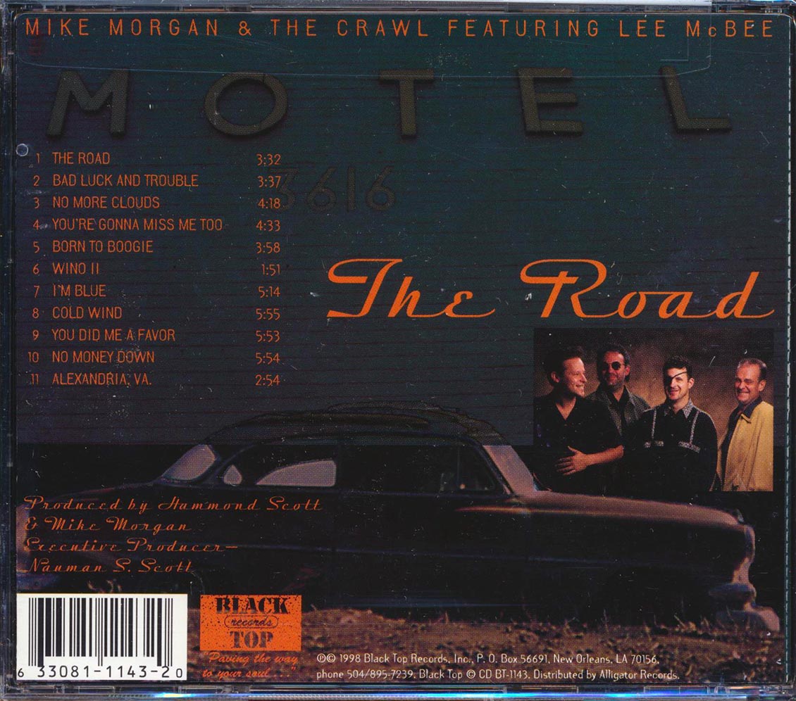 Mike Morgan & The Crawl - The Road (marked/ltd stock) Music CD
