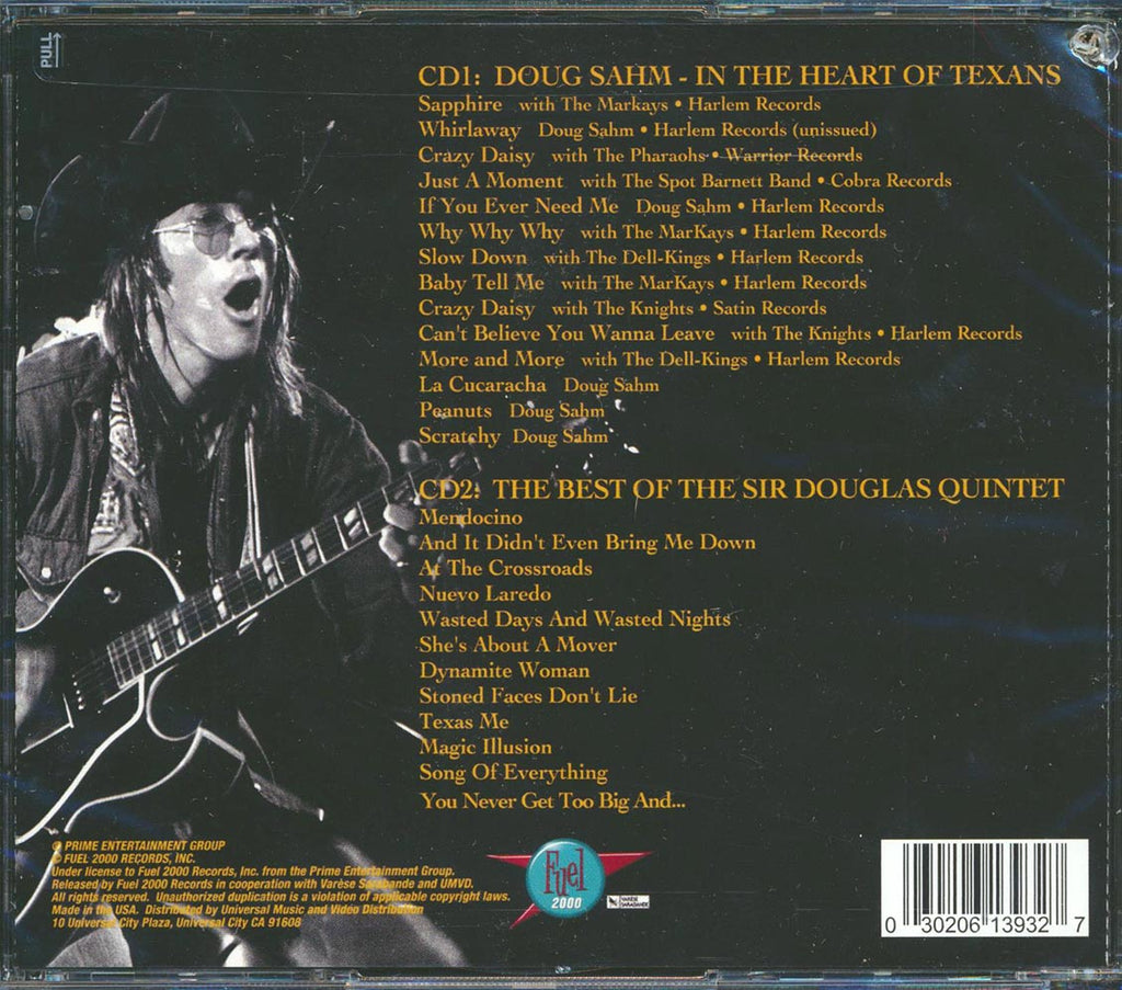 Doug Sahm - He's About A Groover: An Essential Collection From The Texas Tornado (26 tracks) (2xCD) (incl. large booklet) (marked/ltd stock) (remastered) Music CD