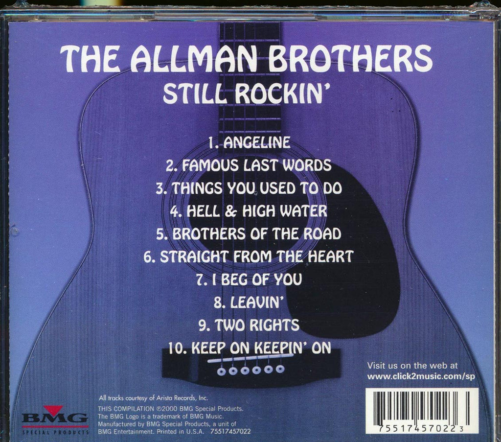 The Allman Brothers - Still Rockin' Music CD