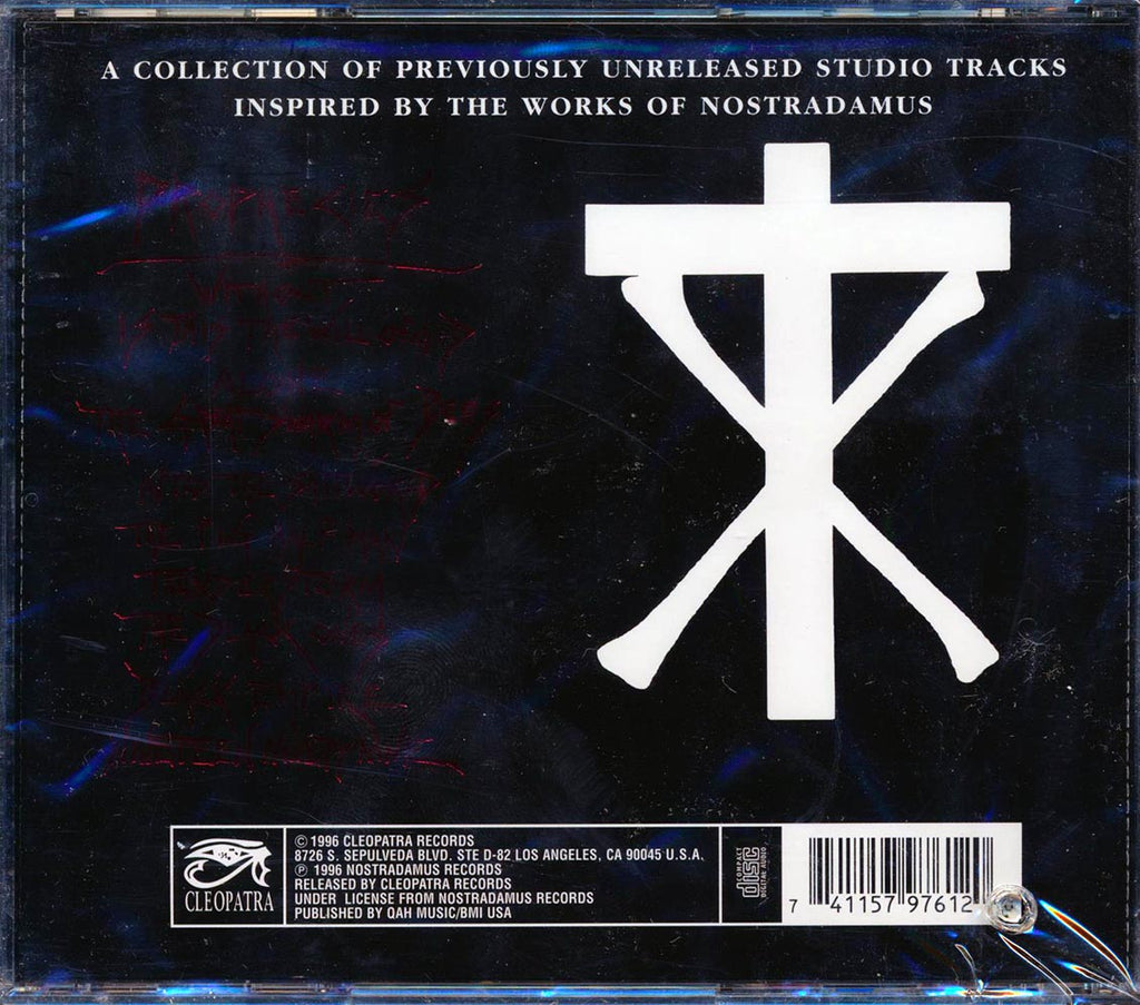 Christian Death - Prophecies (marked/ltd stock) Music CD