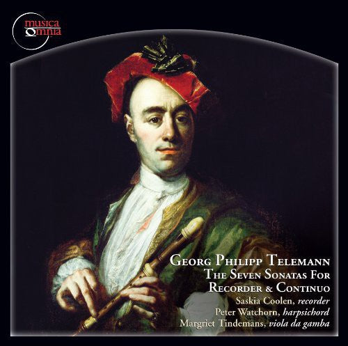 Telemann / Coolen / Tindemans / Watchorn - Seven Sonatas For Solo Recorder & Continuo - Music CD