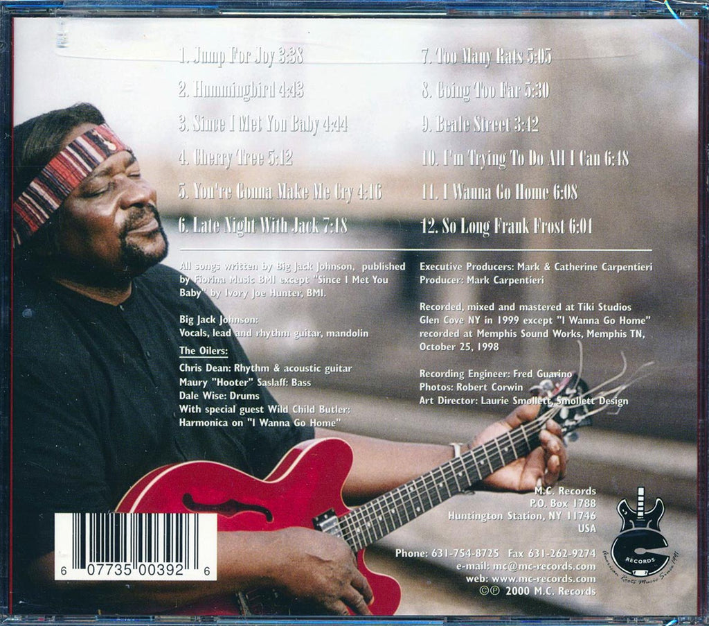 Big Jack Johnson & The Oilers - Roots Stew Music CD