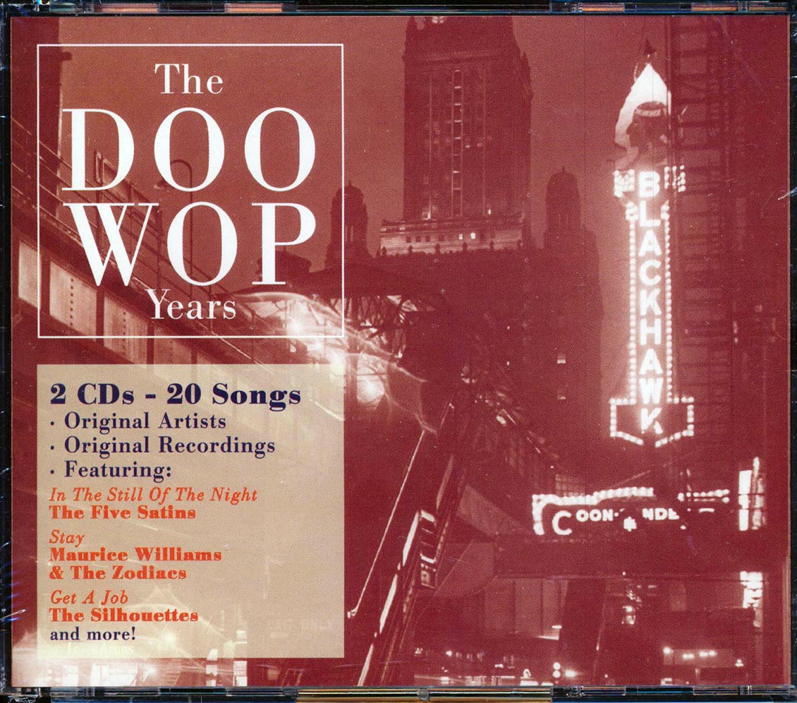 Maurice Williams & The Zodiacs, The Five Satins, The Silhouettes, Etc. - The Doo Wop Years (20 tracks) (2xCD) (incl. large booklet) Music CD