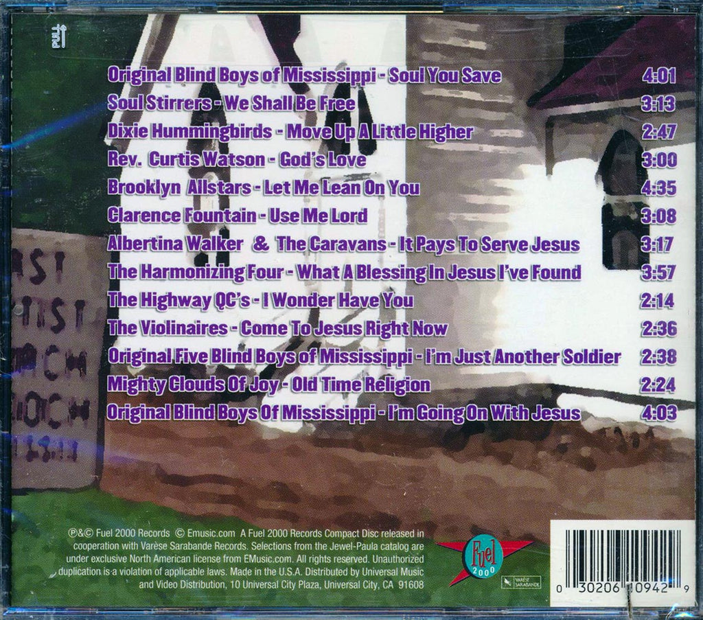 Soul Stirrers, Dixie Hummingbirds, Brooklyn Allstars, Etc. - Jesus Is My Savior (marked/ltd stock) Music CD