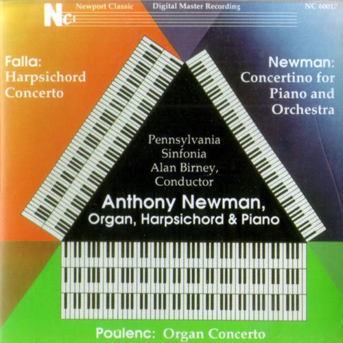 Falla / Newman - Harpsichord Concerto - Music CD