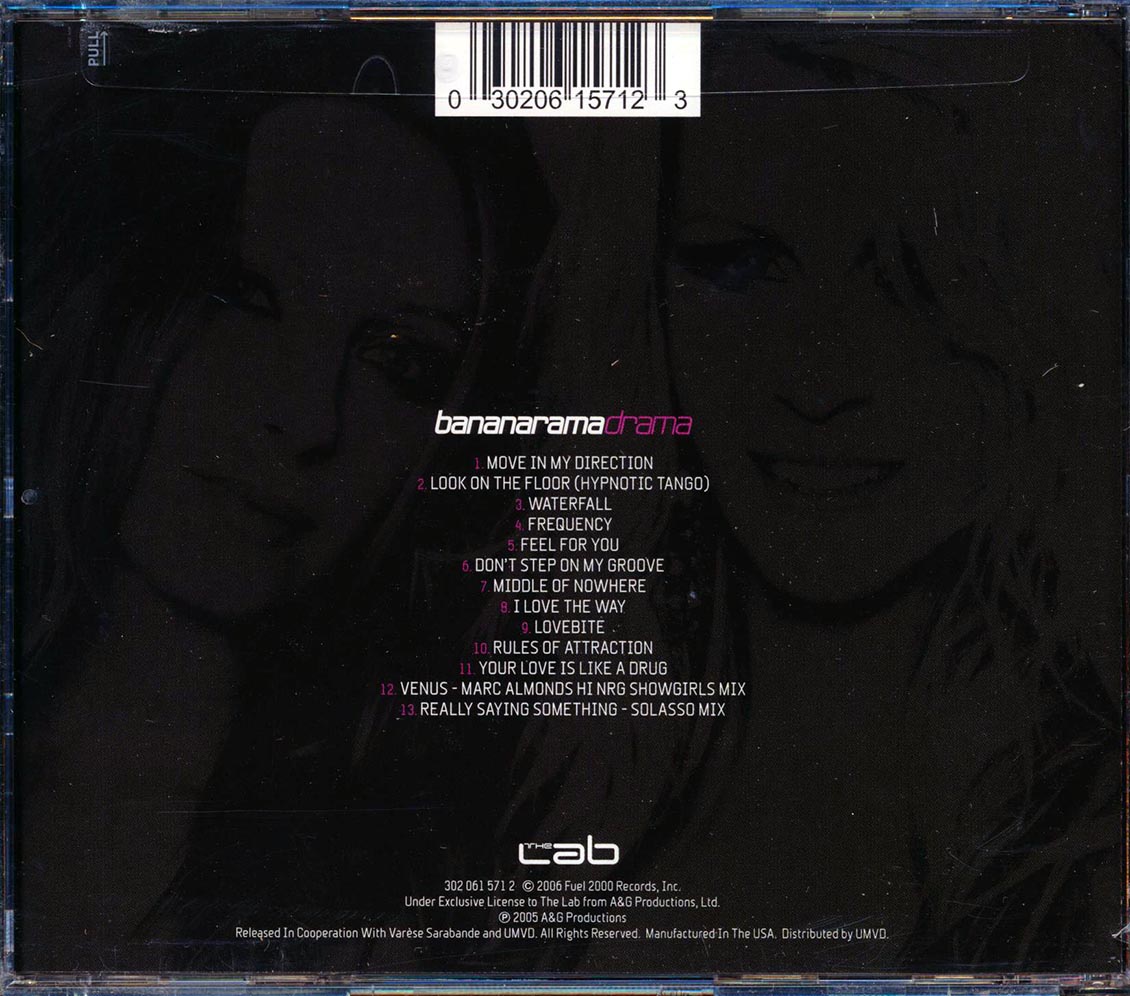 Bananarama - Drama (incl. large booklet) Music CD