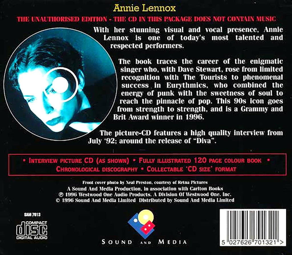 Annie Lennox - Fully Illustrated Book And Interview Disc (incl. large booklet) Music CD