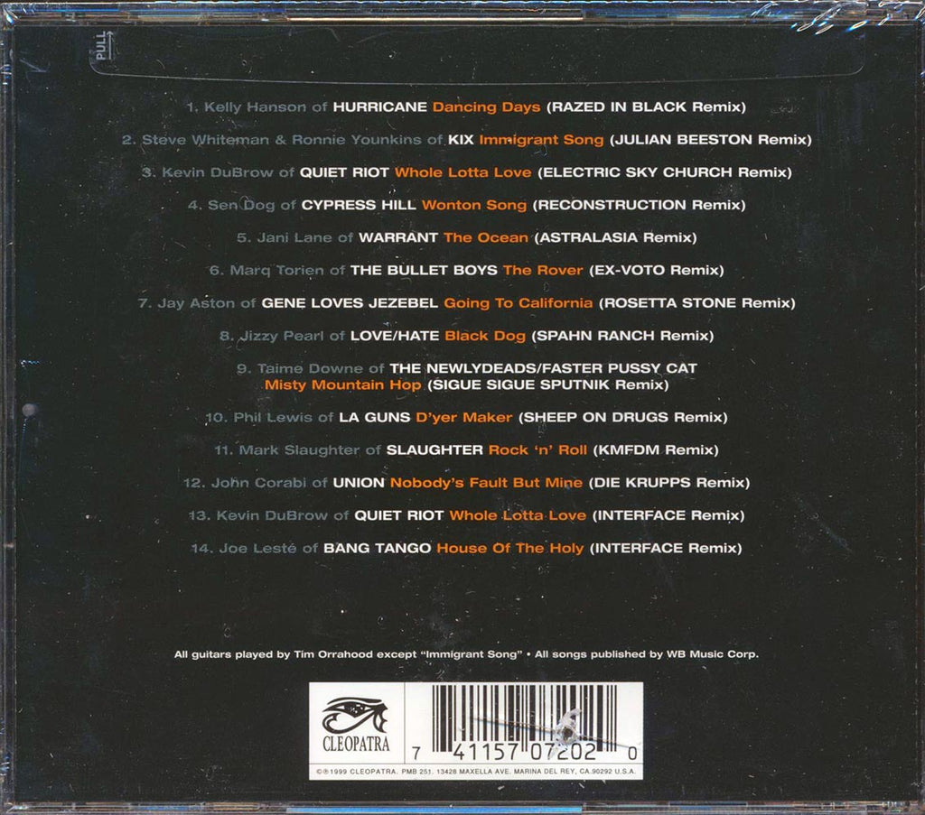 Quiet Riot, Cypress Hill, Slaughter, Etc. - A Tribute To Led Zeppelin: The Song Remains Remixed (marked/ltd stock) Music CD