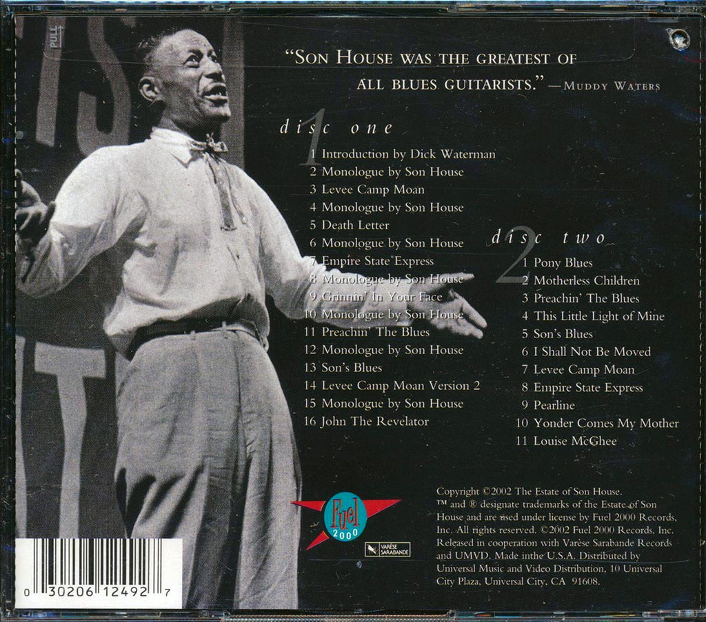 Son House - Revisited (27 tracks) (2xCD) (marked/ltd stock) Music CD