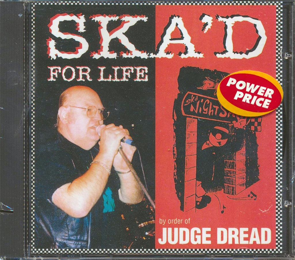 Judge Dread - Ska'd For Life (marked/ltd stock) Music CD