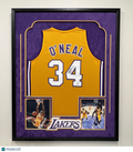 Shaquille O'Neal Signed Jersey PSA Los Angeles Lakers Autographed
